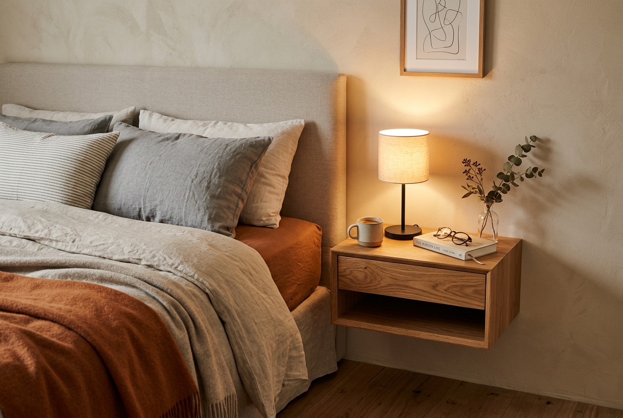 How to Build Floating Nightstands Under $25 (Minimalist & Sturdy)
